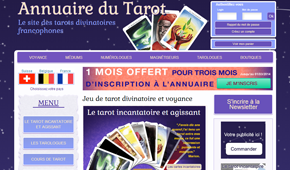 Développeur Web Annuaire du tarot