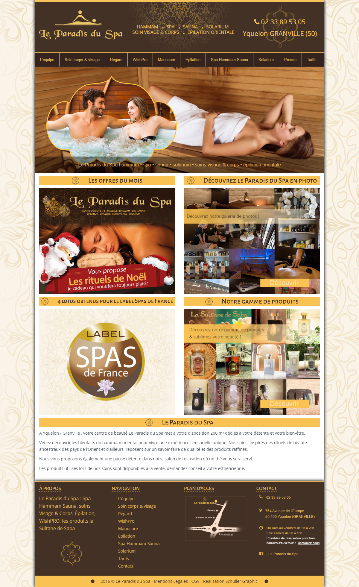 Paradis du SPA Granville